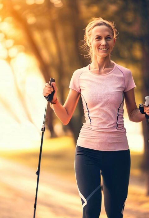 Nordic walking - korzyści dla zdrowia i spalanie kalorii