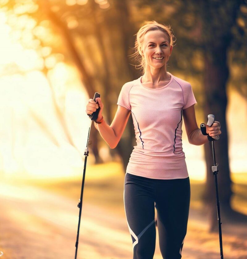 Nordic walking - korzyści dla zdrowia i spalanie kalorii